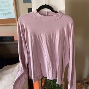 Aerie long sleeve mock neck